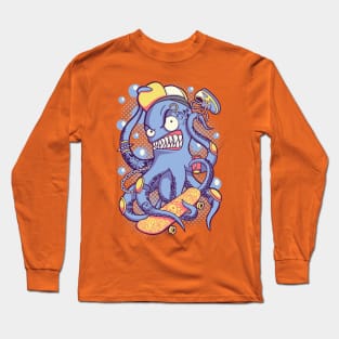 Skater Octopus Long Sleeve T-Shirt